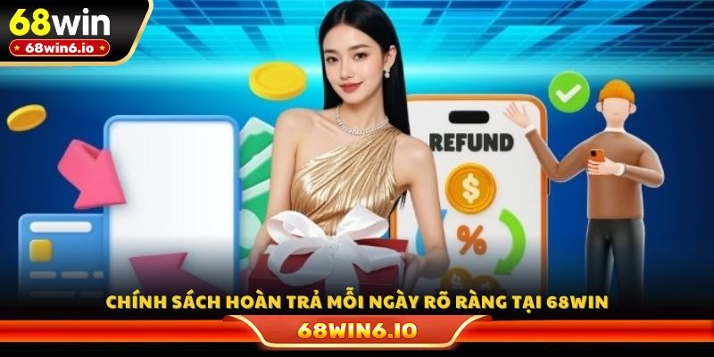 Chính sách hoàn trả mỗi ngày rõ ràng tại 68WIN