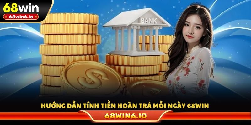 Hướng dẫn tính tiền hoàn trả mỗi ngày 68WIN 