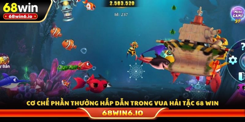 Cơ chế phần thưởng hấp dẫn trong Vua hải tặc 68 WIN